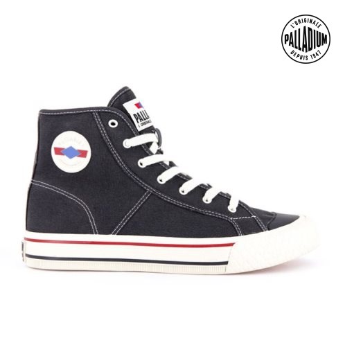 Dámské Tenisky Palladium Palla Louvel High Tops Černé | CZ OZE-84Q